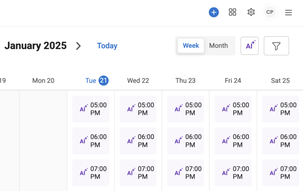 AI Functionality within BrightFire's New Social Media Dashboard